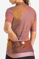 SPORTFUL Cyklistický dres s krátkym rukávom - CLIFF SUPERGIARA - fialová/oranžová