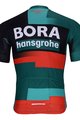 BONAVELO Cyklistický dres s krátkym rukávom - BORA 2023 - čierna/zelená/červená