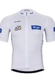 BONAVELO Cyklistický dres s krátkym rukávom - TOUR DE FRANCE 2024 - biela