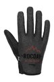 ROCDAY Cyklistické rukavice dlhoprsté - FLOW - červená/čierna