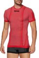 SIX2 Cyklistické tričko s krátkym rukávom - TS1 II - červená