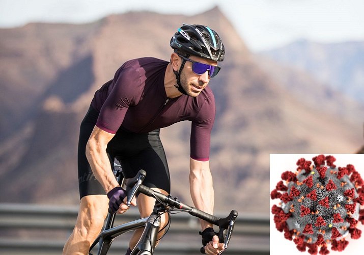 Santini mení výrobu: Rúška na tvár namiesto cyklistického oblečenia