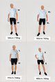 BONAVELO Cyklistický krátky dres a krátke nohavice - UAE 2023 - čierna/biela