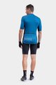 ALÉ Cyklistický dres s krátkym rukávom - SOLID COLOR BLOCK - modrá