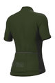 ALÉ Cyklistický dres s krátkym rukávom - SOLID COLOR BLOCK - zelená