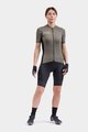 ALÉ Cyklistický dres s krátkym rukávom - SOLID COLOR BLOCK - zelená