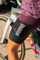 ALÉ Cyklistické nohavice krátke s trakmi - OFF-ROAD GRAVEL STONES CARGO LADY - fialová