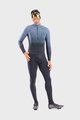 ALÉ Cyklistický dres s dlhým rukávom zimný - R-EV1 CLIMA PROTECTION 2.0 VELOCITY WIND G+ - šedá/čierna