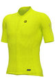 ALÉ Cyklistický dres s krátkym rukávom - R-EV1 C SILVER COOLING - žltá