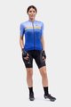 ALÉ Cyklistický dres s krátkym rukávom - PR-S BRIDGE - modrá
