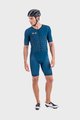 ALÉ Cyklistická kombinéza - TRIATHLON  MAUI LONG TRI SS - modrá