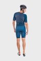 ALÉ Cyklistická kombinéza - TRIATHLON  MAUI LONG TRI SS - modrá