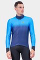 ALÉ Cyklistická zateplená bunda - PR-S GRADIENT - modrá/svetlo modrá