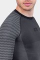ALÉ Cyklistické tričko s dlhým rukávom - INTIMO S1 FALL 2.0 - šedá