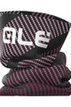 ALÉ Cyklistický nákrčník - ACCESSORI TAK WOOL THERMO - čierna/bordová