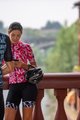 ALÉ Cyklistický dres s krátkym rukávom - SOLID RIDE - modrá