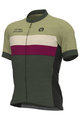 ALÉ Cyklistický dres s krátkym rukávom - OFF ROAD - GRAVEL CHAOS - zelená