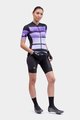 ALÉ Cyklistický dres s krátkym rukávom - PR-S TRACK LADY - fialová
