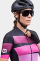 ALÉ Cyklistický dres s krátkym rukávom - PR-S TRACK LADY - ružová