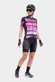 ALÉ Cyklistický dres s krátkym rukávom - PR-S TRACK LADY - ružová