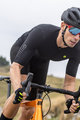 ALÉ Cyklistický dres s krátkym rukávom - R-EV1  RACE 2.0 - čierna