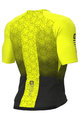 ALÉ Cyklistický dres s krátkym rukávom - R-EV1  VELOCITY - žltá