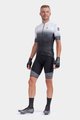 ALÉ Cyklistický dres s krátkym rukávom - PR-S GRADIENT - biela
