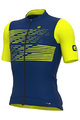 ALÉ Cyklistický dres s krátkym rukávom - PR-S LOGO - modrá