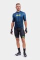 ALÉ Cyklistický dres s krátkym rukávom - SOLID THORN - modrá