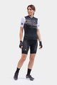 ALÉ Cyklistický dres s krátkym rukávom - PR-S LOGO LADY - čierna