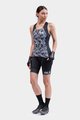 ALÉ Cyklistický dres bez rukávov - SOLID CANDY LADY - čierna