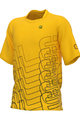 ALÉ Cyklistický dres s krátkym rukávom - OFF ROAD - MTB VISUAL - žltá