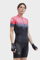 ALÉ Cyklistický dres s krátkym rukávom - PR-S GRADIENT LADY - oranžová