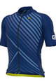 ALÉ Cyklistický dres s krátkym rukávom - PR-R FAST - modrá
