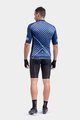 ALÉ Cyklistický dres s krátkym rukávom - PR-R FAST - modrá