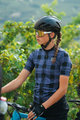ALÉ Cyklistický dres s krátkym rukávom - OFF ROAD - GRAVEL SCOTTISH LADY - modrá