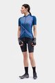 ALÉ Cyklistický dres s krátkym rukávom - PR-R FAST LADY - modrá