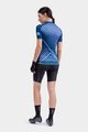 ALÉ Cyklistický dres s krátkym rukávom - PR-R FAST LADY - modrá