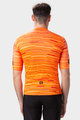 ALÉ Cyklistický dres s krátkym rukávom - SOLID STEP - oranžová