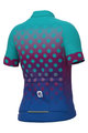 ALÉ Cyklistický dres s krátkym rukávom - BUBBLE - zelená