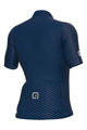 ALÉ Cyklistický dres s krátkym rukávom - ZIG ZAG PR-S - modrá