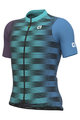 ALÉ Cyklistický dres s krátkym rukávom - DINAMICA PRAGMA - modrá/zelená