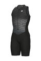 ALÉ Cyklistická kombinéza - DIVE TRIATHLON - čierna