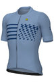 ALÉ Cyklistický dres s krátkym rukávom - PLAY PR-E - modrá