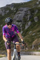ALÉ Cyklistický dres s krátkym rukávom - LEAF PR-S - ružová