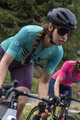 ALÉ Cyklistický dres s krátkym rukávom - PLAY PR-E - modrá/zelená