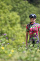 ALÉ Cyklistický dres s krátkym rukávom - GUYANA PR-E - ružová