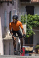ALÉ Cyklistický dres s krátkym rukávom - RIO PR-E - oranžová