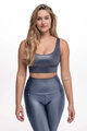 ATHLEEYA Podprsenka - ALLURE SHINE - svetlo modrá