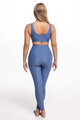 ATHLEEYA legíny - ESSENTIAL MATTE - modrá